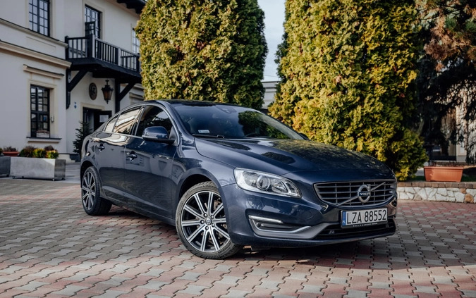 Volvo S60 cena 61300 przebieg: 181307, rok produkcji 2014 z Lublin małe 596